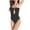 Black, variant on Uaswgudfs Womens Swim One-Piece Swimsuit with Heart-Shaped Neckline and Cutout Detail - Stylish and Durable Bathing Suit Black L