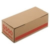 PM Company Corrugated Cardboard Coin Storage w/Denomination Printed On Side, Orange