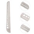 thumbnail image 2 of Shisuyan Hexagon Ruler Silver 1Pack 10.5x1.5x0.06In, 2 of 8