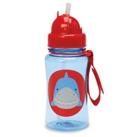 Skip Hop Zoo Straw Bottle, Shark