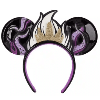Disney Parks Minnie Potion Purple Sequined Ear Headband New  display picture 1