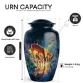 thumbnail image 6 of Yatskia Forest Deer Urn for Ashes Adult Male, Decorative Urns for Human Ashes Adult Female, Cremation Burial Urns for Human Ash, (Classic Large, 10 Inch), 6 of 7
