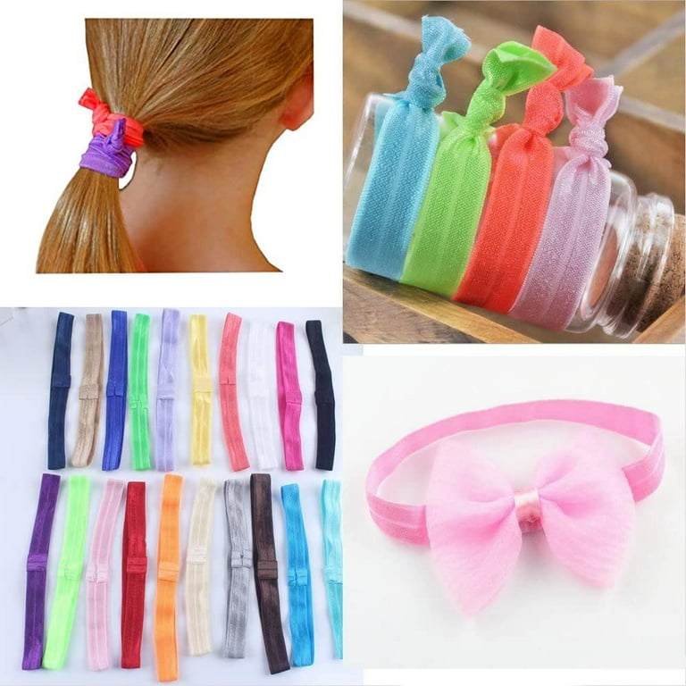 Funtopia Hair Ties for Girls, 2000 Pcs Kids Small Hair Rubber Bands, Baby  Ponytail Holders for Thin or Thick Hair, No Slip Toddler Elastic Mini Poly- Band with Organizer Case for Tiny Braid