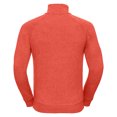 thumbnail image 2 of Russell - Sudadera con cremallera 1/4 en el cuello para hombre (Coral Jaspeado), 2 of 2