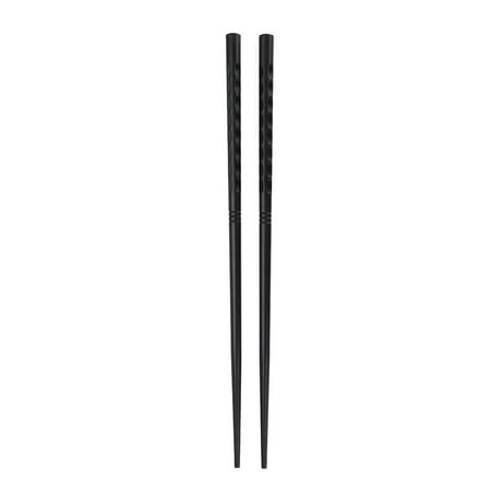

Hueook Kitchen Utensils Set 1 Pair Japanese Chopsticks Alloy Non-Slip Sushi Chop Sticks Gadgets