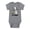 ATHLETIC HEATHER, variant on Peanuts - Snoopy & Woodstock Dance Happily - Infant One Piece