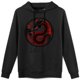 thumbnail image 1 of Sudadera con Diseño de Dragón Rojo Yin Yang - Estilo Oriental, 1 of 5