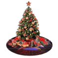 thumbnail image 4 of Falda para árbol de Navidad de Stranger Things, suave y divertida, decoración navideña navideña de granja de 30", 4 of 4