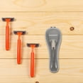 thumbnail image 3 of 2 PCS Manual Razor Case de viajes Viajeros Razor Razor Portable Razor Safety Razor Cases, 3 of 5