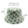 thumbnail image 2 of Chapeaux Bob à Moins de 10 $ Chapeau Bob Multicolore Mignon Chapeaux de Pêcheur de Plage pour Femmes Réversible Port Double Face, 2 of 7