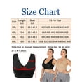 thumbnail image 3 of FUTATA Women's Plus Size Sports Bra High Support Seamless Running Yoga Workout Bra With Removable Pads Comfort Activewear Tops,1/2 Pack, 3 of 8