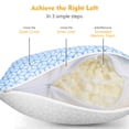 thumbnail image 4 of Almohada Queen Love Attitude Ajustable con Espuma Refrescante, 4 of 7
