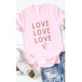thumbnail image 5 of Love Repeat Graphic Tee T-Shirt PLUS, 5 of 6