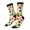 3 Black, variant on Lemon Fruits Vegetables Print Adult Socks for Men & Women,Calf Socks, Ankle Socks,Boots Socks,Breathable Casual Sock,Unisex Crew Socks