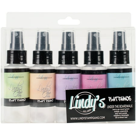 UPC: 0818495016587 | Lindy s Stamp Gang Flat Fabios 2oz 5/Pkg-Under The Boardwalk