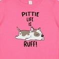 thumbnail image 4 of Inktastic Pittie Life is Ruff Spotted Pit Bull Boys or Girls Baby T-Shirt, 4 of 5