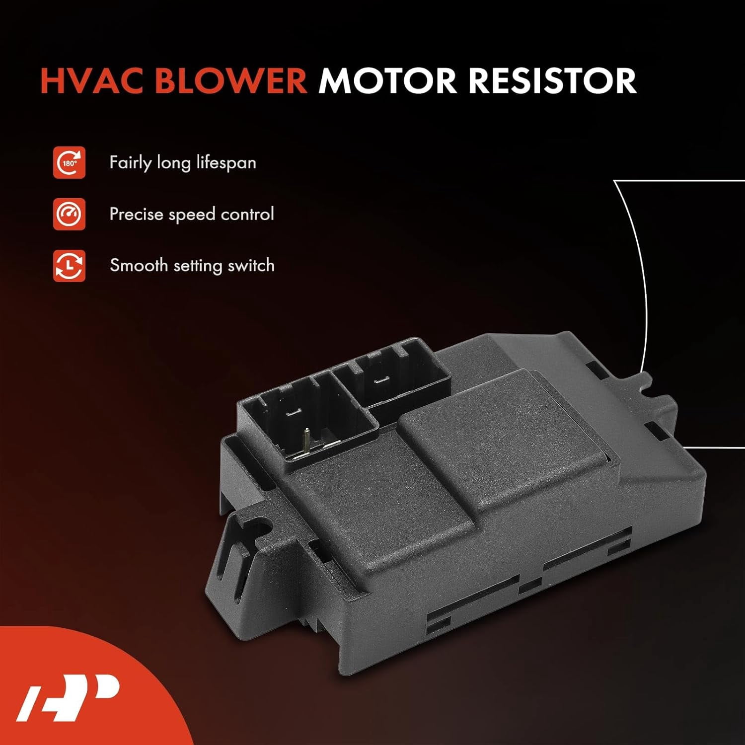 A-Premium HVAC Blower Motor Resistor Compatible with Chevrolet Malibu 2013 2.0L/2.4L/2.5L Cruze 2011-2015 Spark 2014-2015 Spark EV 2016 & Buick LaCrosse 2011-2014 Verano 2012-2015 Regal 2011-2014