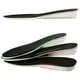 thumbnail image 5 of 2 pares de plantillas deportivas invisibles EVA acolchado completo espuma viscoelástica rebote lento negro 2,3 cm, 5 of 5