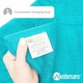 thumbnail image 4 of Premium 100% Cotton Towel Set of 8 Hand Towels 18" x 30" | 8 Ultra Soft and Highly Absorbent Hand Towels for Bath room, Gym, Hotel, Spa, Machine Washable | Color: Teal Blue, 4 of 11