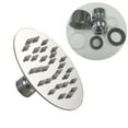 4 inch Stainless Steel Ultrathin Waterfall Shower Heads Round High