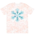 thumbnail image 3 of Inktastic Icy Blue Winter Snowflake T-Shirt, 3 of 5