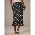 thumbnail image 5 of Women'S Polka Dots Midi Skirt Summer Mesh Flowy Long Skirts Black S, 5 of 8