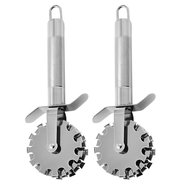 2pcs Carne Sujerizadores de carne de acero inoxidable Rueda de rueda de rollo SOFTENER SUBEZADOR