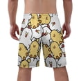 thumbnail image 3 of NICKSUN Men's Swim Trunks, Cute Print Quick Dry Summer Board Beach Shorts with Mesh Lining and Pockets, 3 of 6