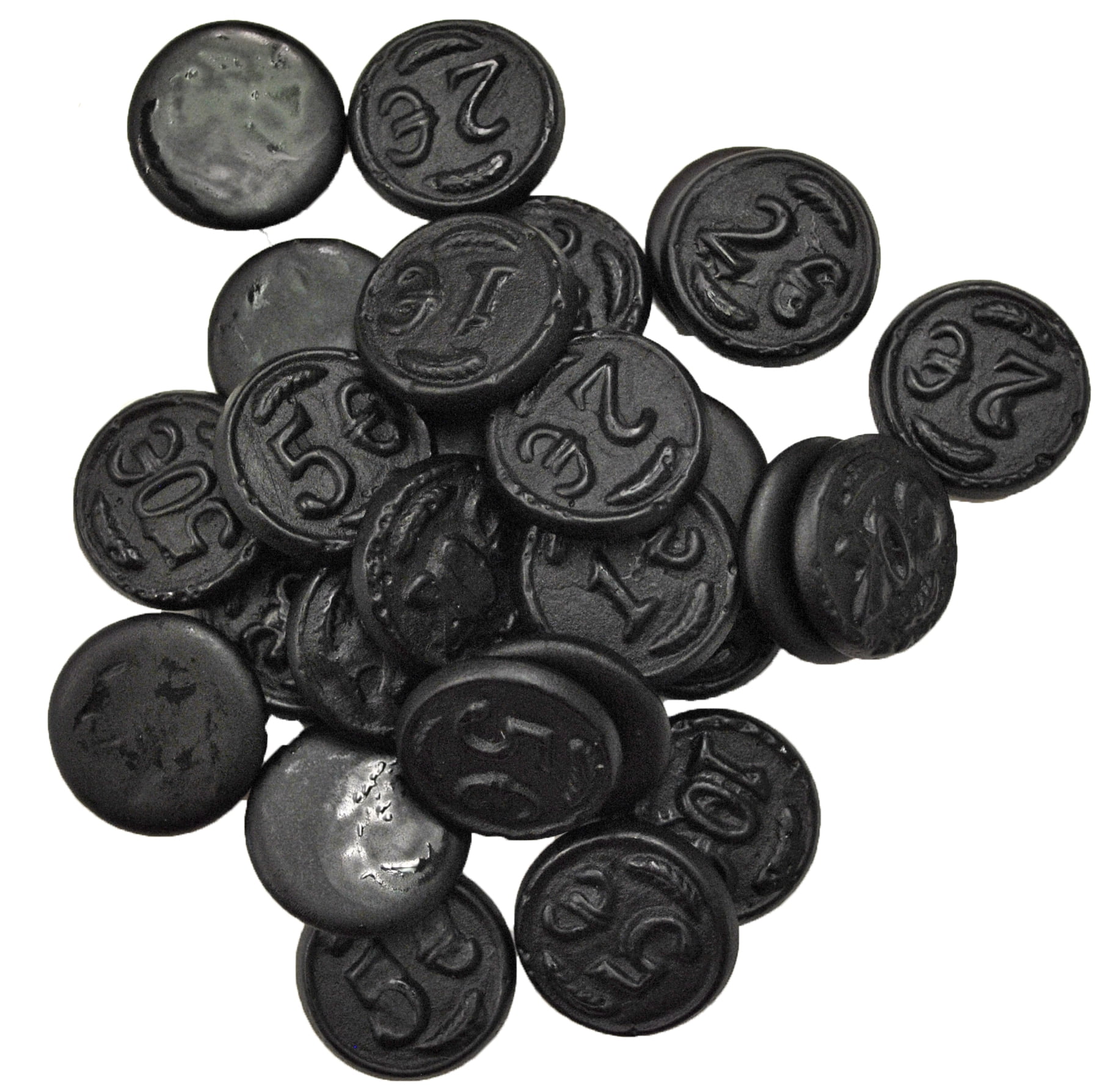 SweetGourmet Premium Dutch Licorice Salted Licorice Coins Bulk Candy