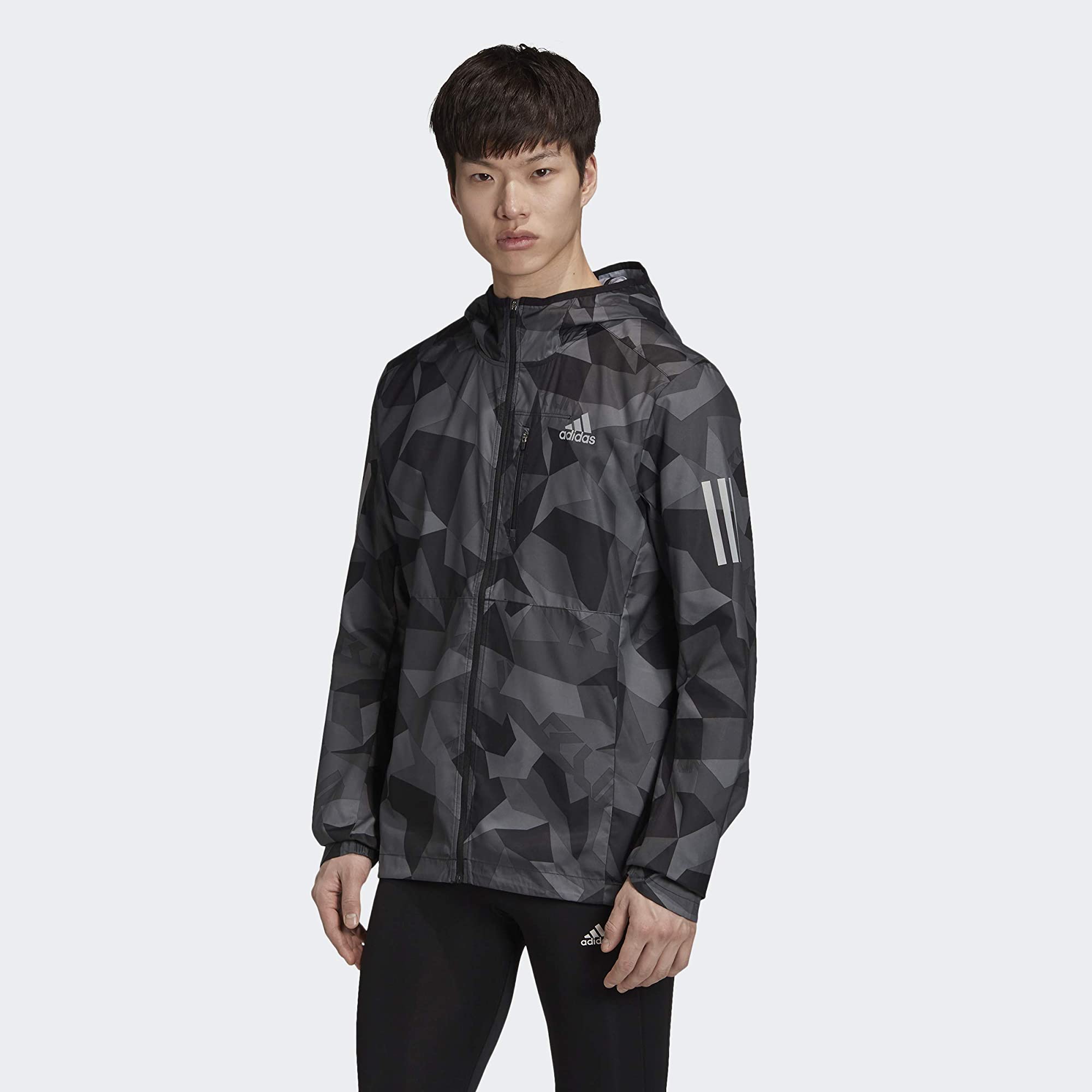camouflage running jacket