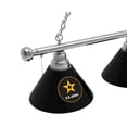 thumbnail image 2 of United States Army 3 Shade Billiard Light with Chrome FIxture, 2 of 5