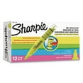 Sharpie Ink Indicator Tank Highlighters, Chisel Tip, Fluorescent Yellow
