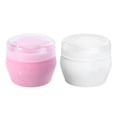 thumbnail image 3 of LEEYNEER OFFIGAM 2Sets Dusting Powder Container with Puff White for Travel, 3 of 8