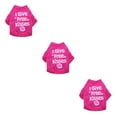 thumbnail image 3 of Camisa para Perros Methold Traje de Algodón Rosa Rojo Л, 3 of 6
