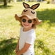 thumbnail image 5 of Sombrero de sol de conejito, gorra de pescador de ala ancha para fiestas, vacaciones, campamentos, viajes y mochileros. Caqui, 5 of 8