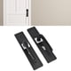 thumbnail image 5 of Juego de Manijas de Puerta Juego de Manijas de Pestillo de Puerta Corrediza de aleación de Zinc Negro Puerta de Casa Dormitorio Baño Baño ANGGREK Otros, 5 of 8