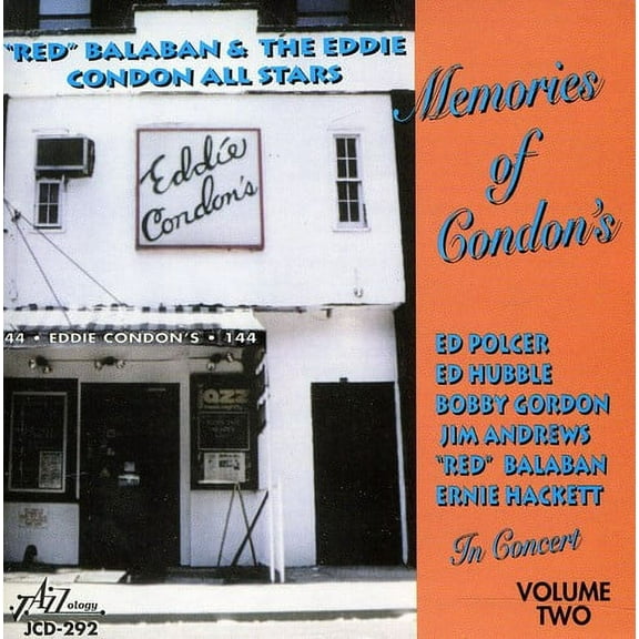 Red Balaban - Memories Of Condon's - In Concert, Vol. 2 - Jazz - CD