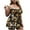 Black-03, variant on Lopeceal Womens Tankini Swimsuits Plus Size Flowy Swimwear Two Piece Floral Bathing Suits Swim Tank Top with Short
