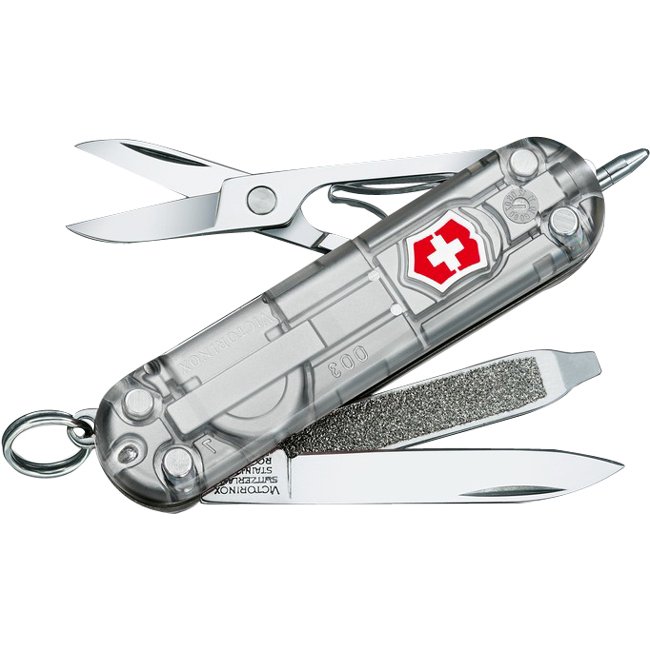 Victorinox Swiss Army Signature Lite 7 Function Silver Tech Pocket Knife 0.6226.T7X3 Walmart
