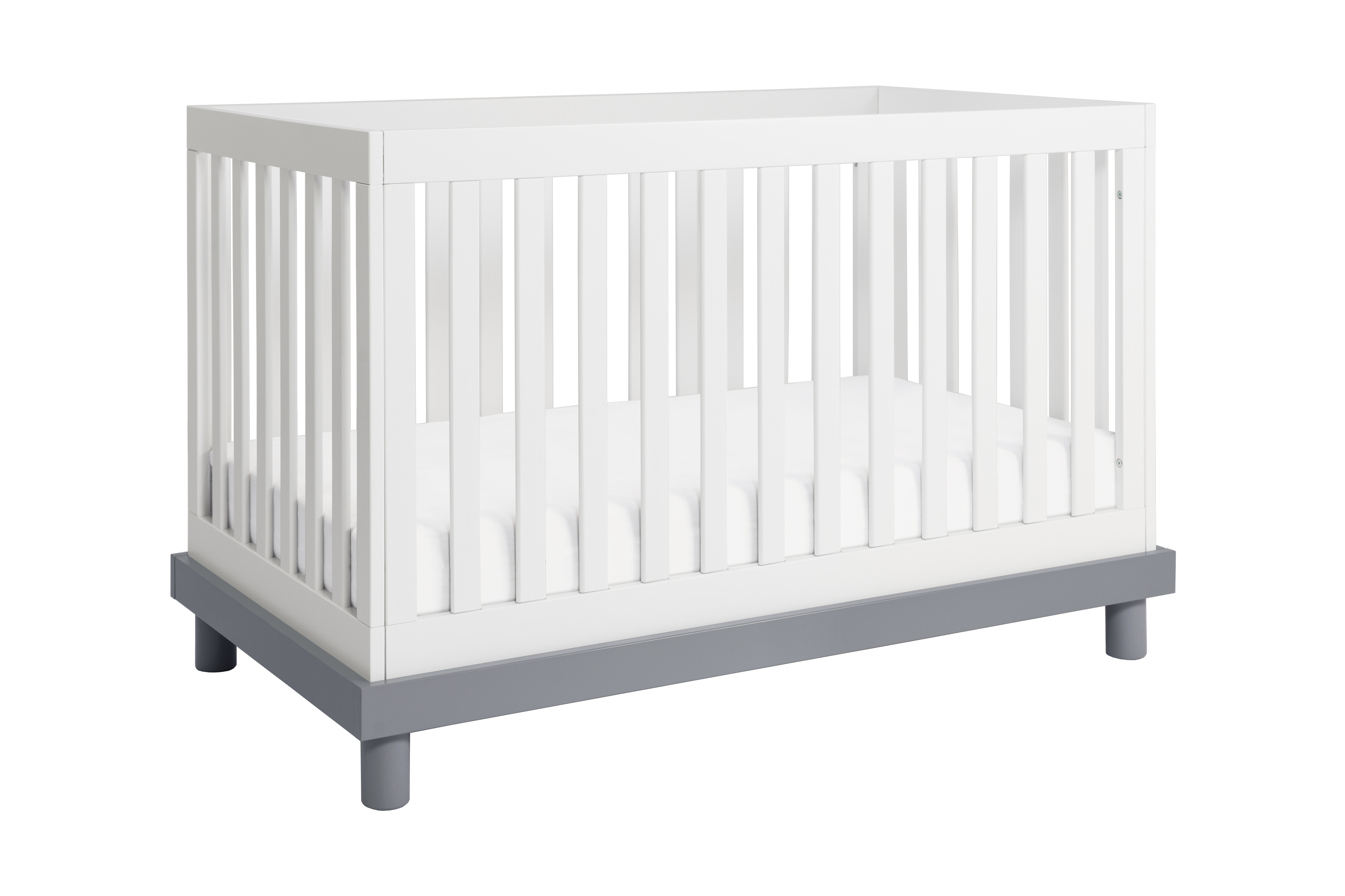 Baby Mod Olivia 3 In 1 Convertible Crib In Amber White Walmart