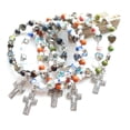 thumbnail image 3 of Giaone Beads Cross Bracelet Cross Pendant Bracelet Cloth Accessories for Daily Wear, 3 of 11