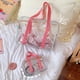 thumbnail image 4 of Bolso transparente NikouMX Dulce ocio de compras Estética elegante, 4 of 8
