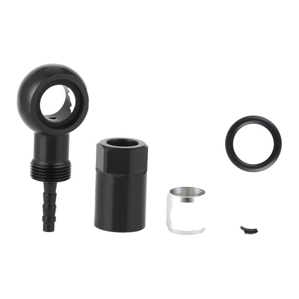 Accesorio de freno hidráulico para bicicleta, manguera de freno de disco, funda de oliva, frenos de bicicleta Negro