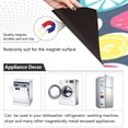 thumbnail image 2 of Magnetic Dishwasher Decal - 23x26 Inches ， Single-Sided Print, Cuttable, for Dishwasher, Refrigerator, and Other Metal Surfaces，Colorful Fruit and Vegetable Shapes, 2 of 6