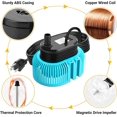thumbnail image 4 of Pool Cover Pump 850 GPH Submersible Electric Utility Water Pump with 16ft Hose and 25ft Cord, 4 of 6