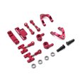 thumbnail image 3 of Varillas nudillos de dirección Baoblaze para camión RC 4WD piezas de modificación DI rojo, 3 of 3