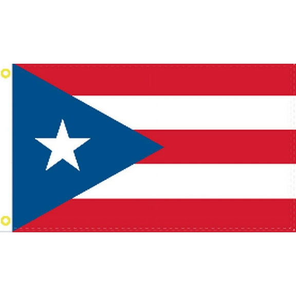 Puerto Rico Light Blue 5'X8' Flag Rough Tex® 68D