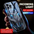 thumbnail image 2 of LAICAIW Flash Phonecase, Super Armor Flash Phonecase for iPhone, Colorful Nightlight Tempered Glass Phone Case, for iPhone 11 12 13 14 15 Pro Max (A,for iPhone 13ProMax), 2 of 7