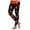 Black, variant on Halloween Leggings for Women Pumpkin Witch Ghost Horror Printed Tights Pants Halloween Outfit (Black, L)