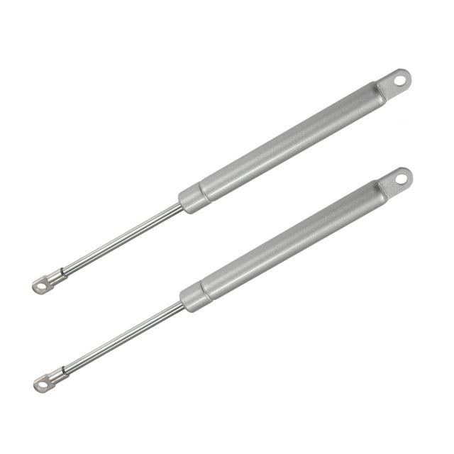 Unique Bargains 2Pcs 10 Inch 20Ib/89N Silver Tone Lift Supports Struts Shocks Gas Spring Universal for RV Car Truck Boat